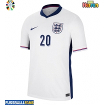 England Jarrod Bowen #20 Heimtrikot EM 2024 Kurzarm